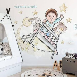 Mural Bimbi Cama Voladora