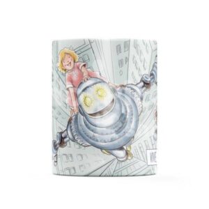 Taza Personalizada Infantil Robot Chica